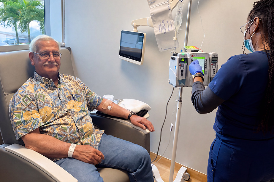 Melanoma Diagnosis Patient Jeff at the Memorial Cancer Institute