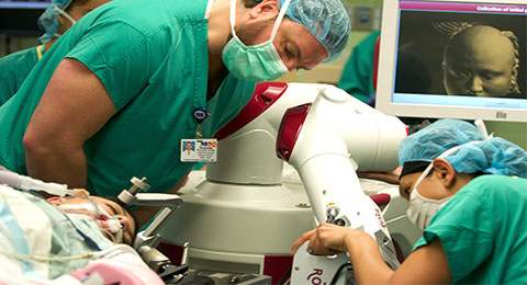 Rosa Robot Surgery For Epilepsy